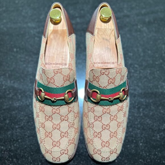 Gucci Guccima "GG" loafers US 11 EXCELLENT condition - Picture 1 of 6